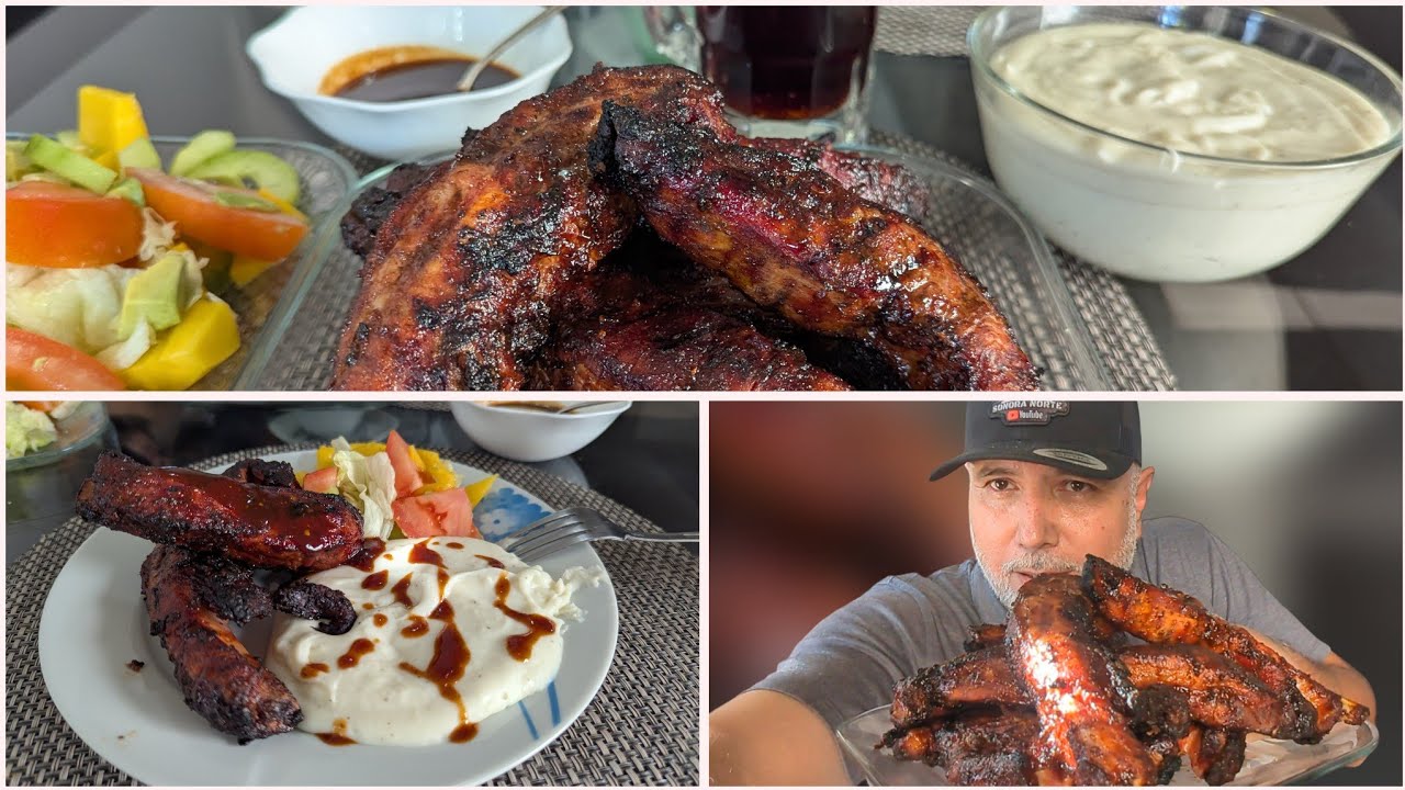 COSTILLAS BBQ AHUMADAS tienes que probarlas 