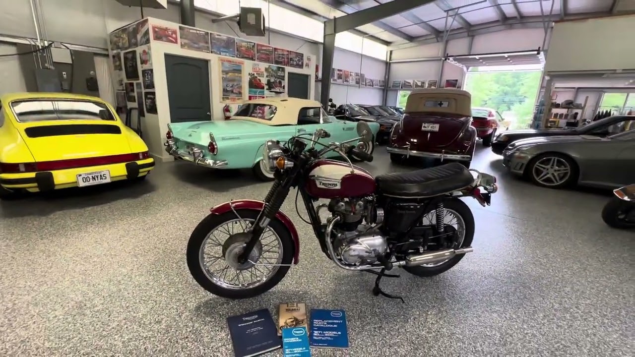 1971 Triumph Daytona 500cc Auction Overview Video