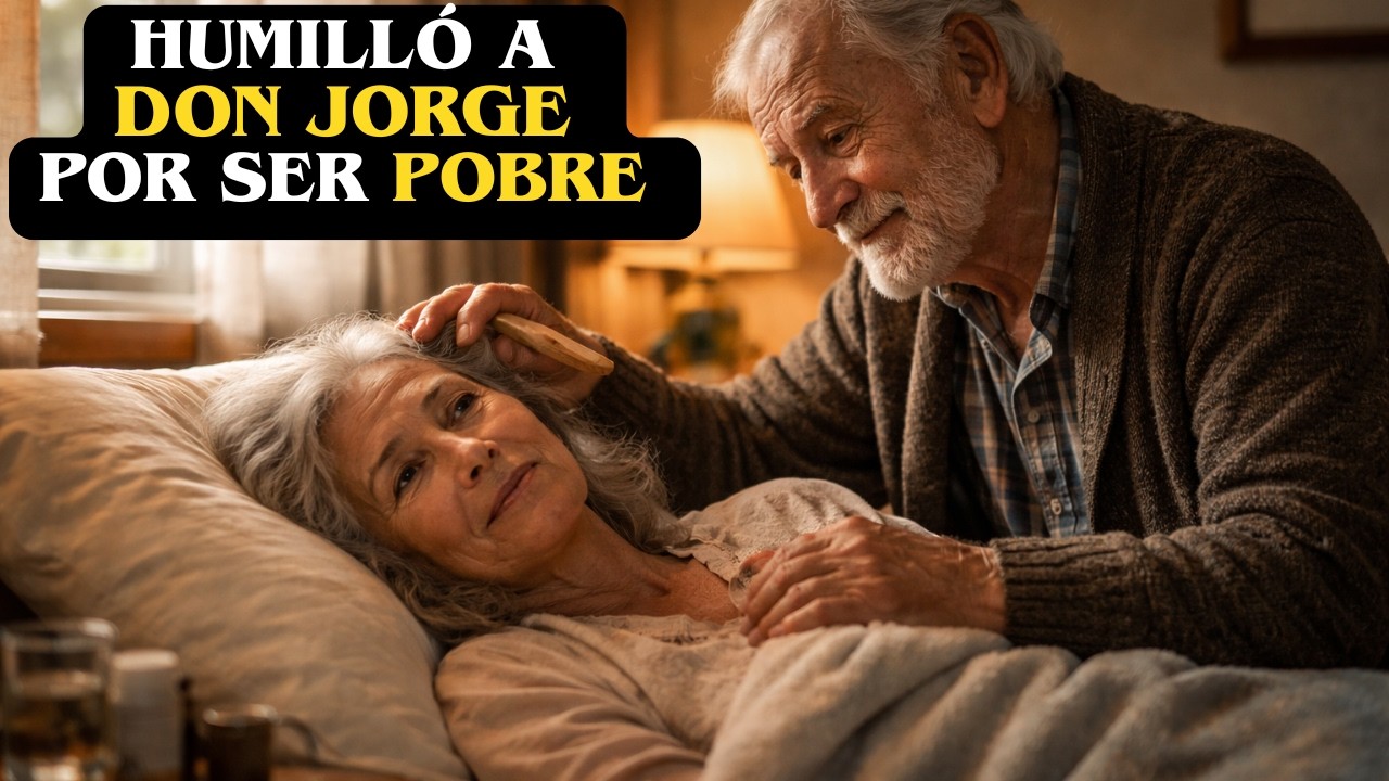 La mujer millonaria:  humilló a Don Jorge por ser pobre hasta que un ángel lo ayudo...