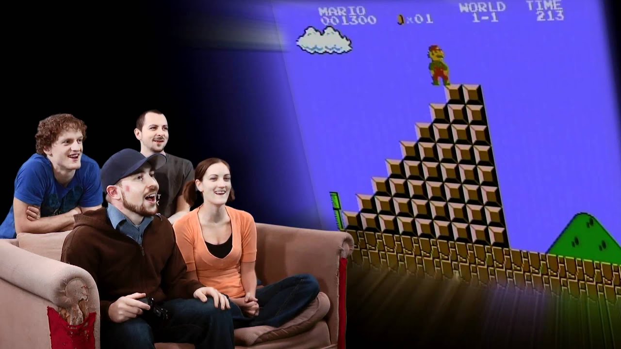 Jump the Flagpole in Mario Bros!!! - Show and Trailer!