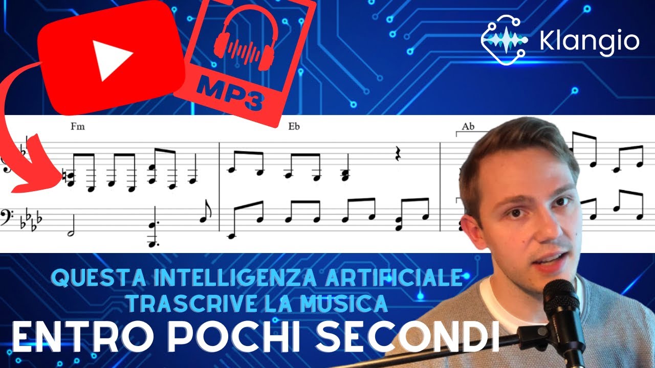 Trasformate MP3 e video di YouTube in spartiti! | Piano2Notes 🎹