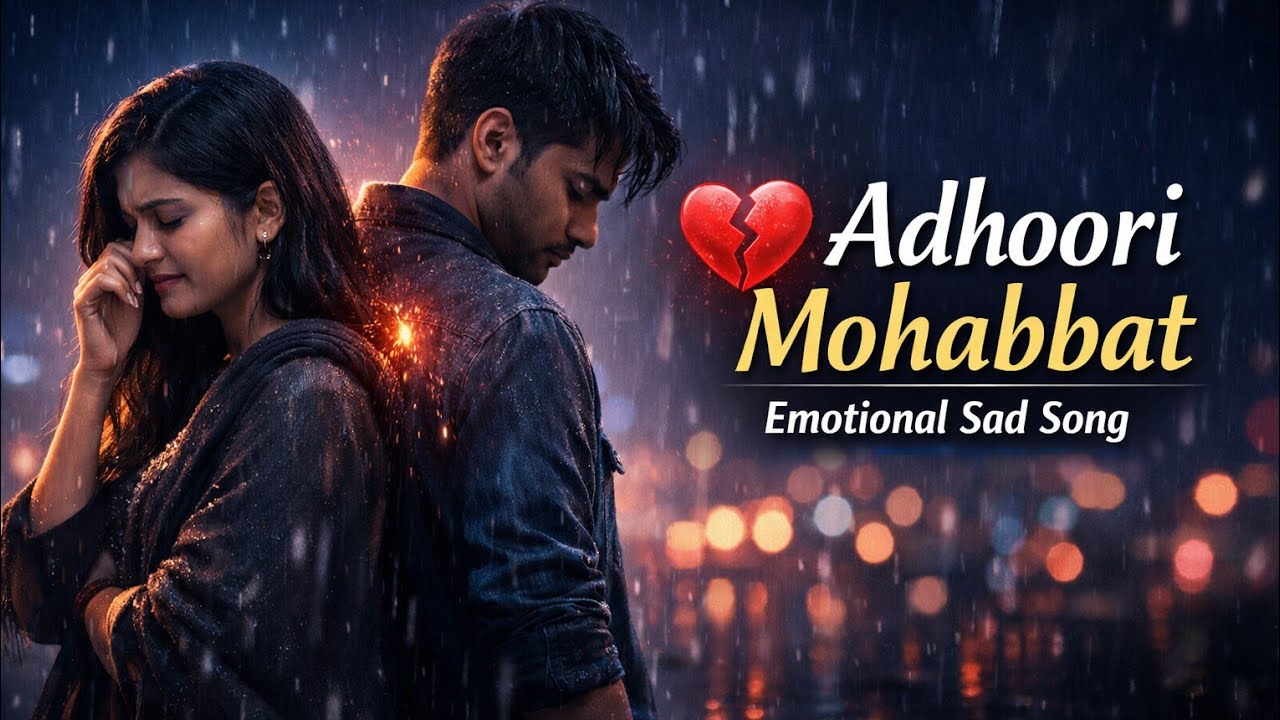 Adhoori Mohabbat 💔 | Emotional Sad Hindi Song | Heart Touching Breakup Song | Faria Music Studio