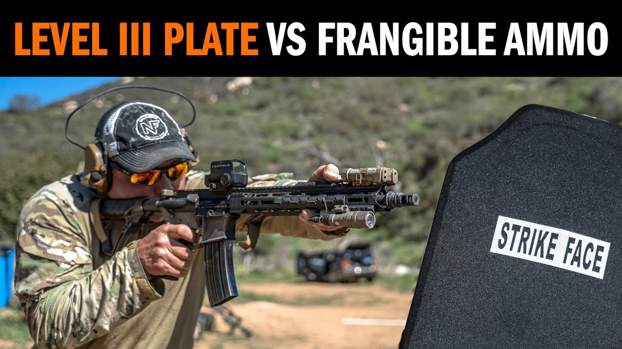 Blast Off Mondays: Level III Plate Vs. Frangible Ammo