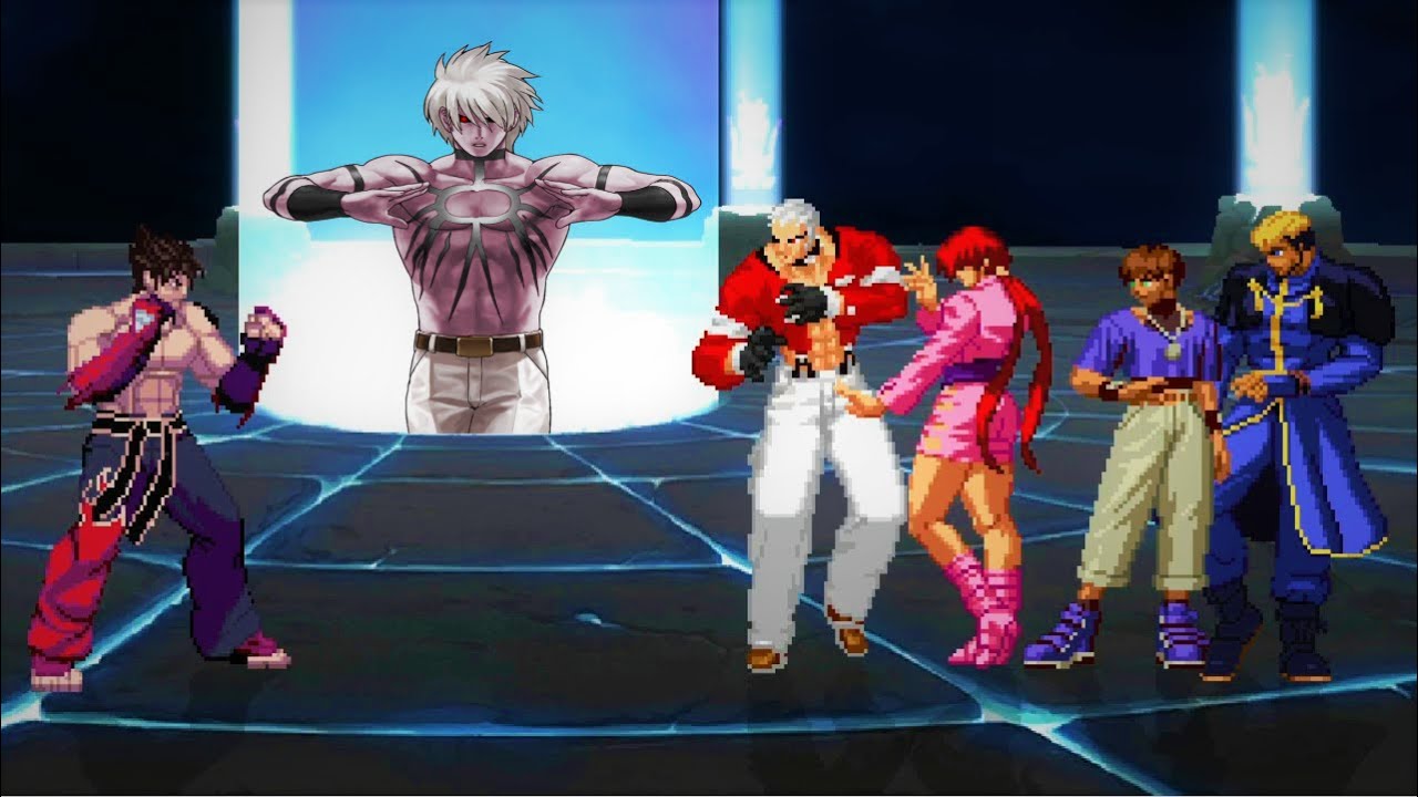 Jin Kazama VS The Hakkesshu & Orochi [KOF XV][CVS3/PotS/Infinite][CVS Orochi Color][KOFAS][Tekken 8]