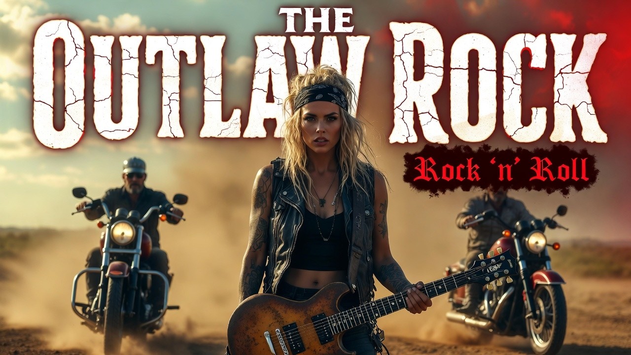 The Outlaw Rock 🔥 Burning Roads, Steel Strings & Rebel Blood