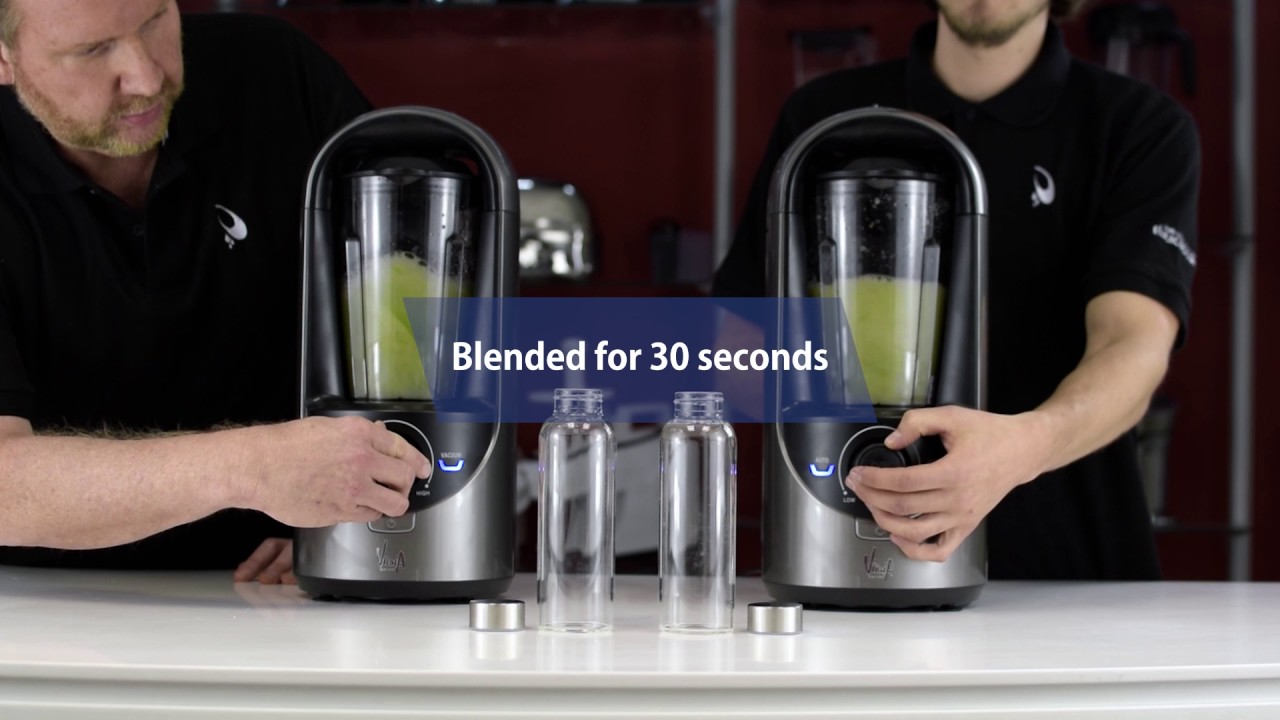 Vidia Vacuum Blender Test: Apples