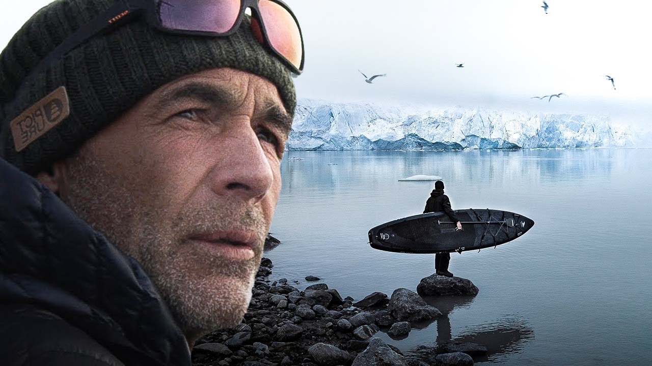 with Mike Horn close to the North Pole