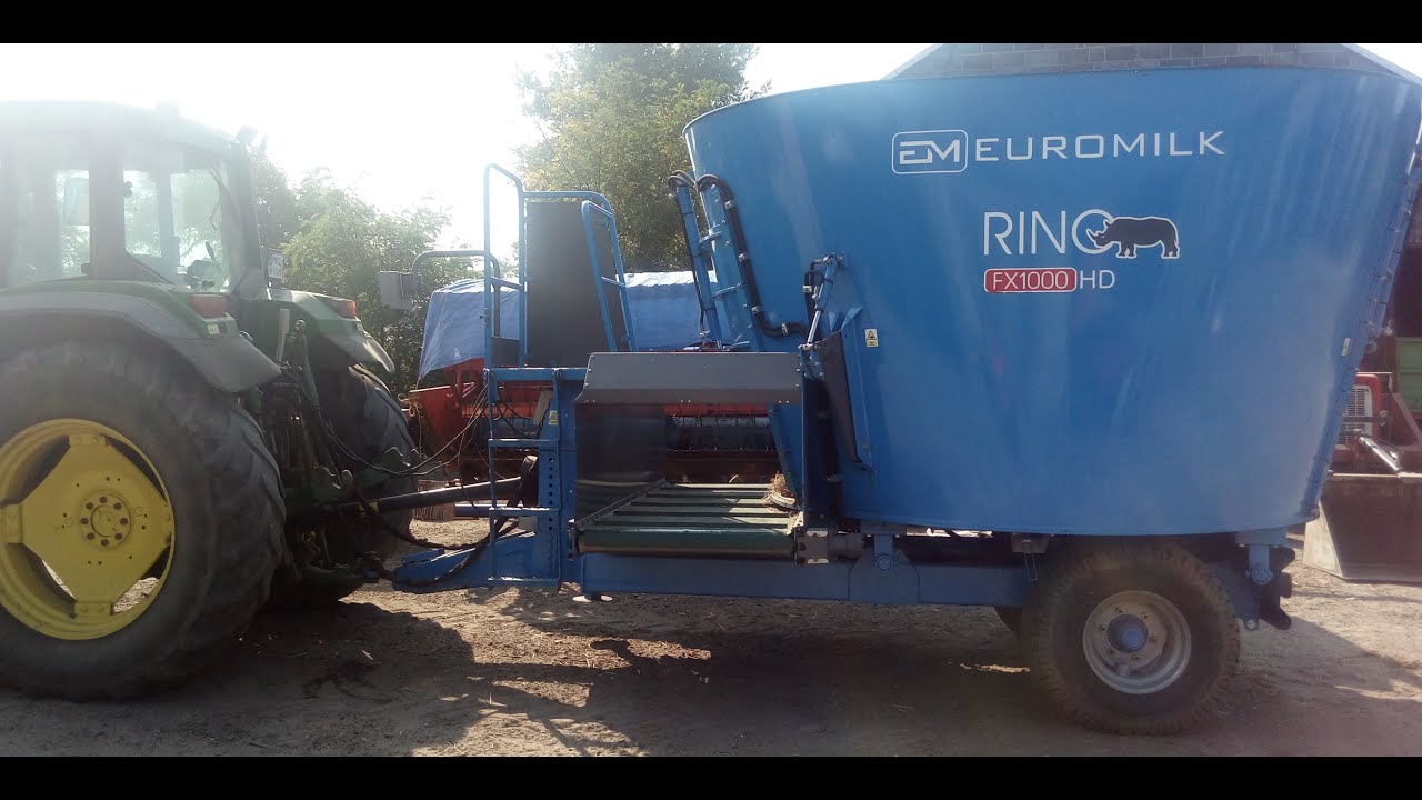 NOWY NABYTEK 2019 Paszowóz  EUROMILK Rino FX1000 HD