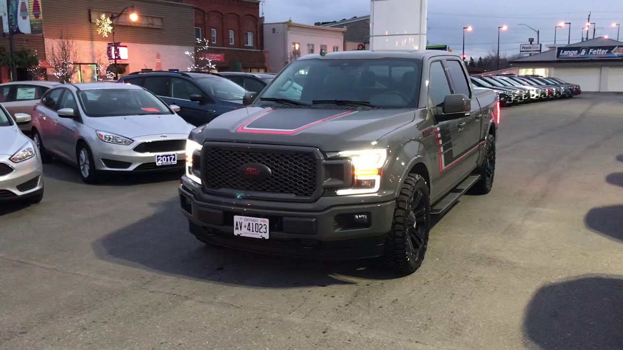 2018 Leadfoot f-150 lowered 2” ford racing kit #fordf-150 #borla #nittotires #fordracing #xdwheels
