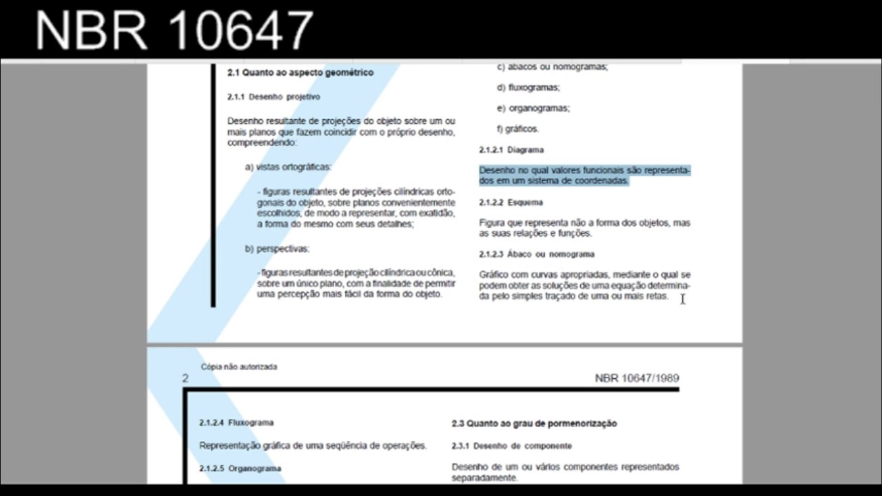 NBR 10647 - B&aacute;sico