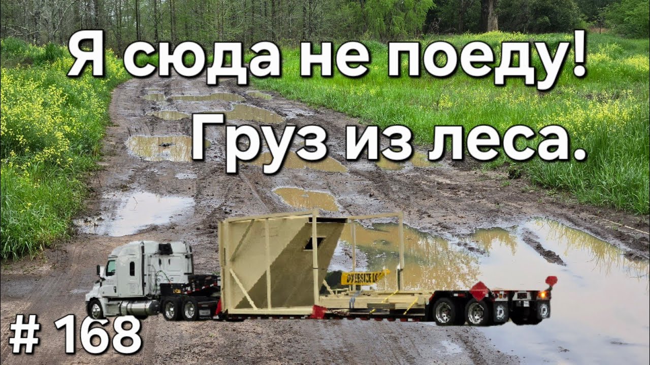 Однажды в Америке 168. Груз из леса #trucking #дальнобой #америка #дальнобойщики