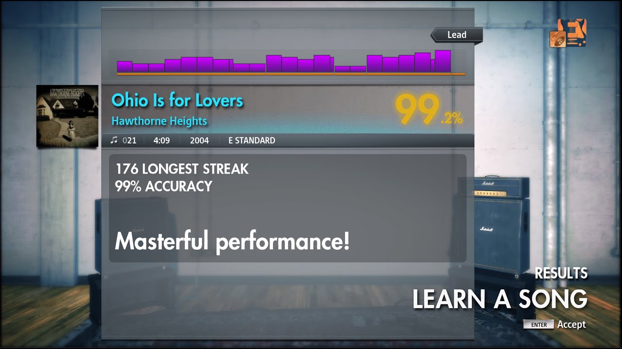 Hawthorne Heights - Ohio is for Lovers Rocksmith 2014 CDLC