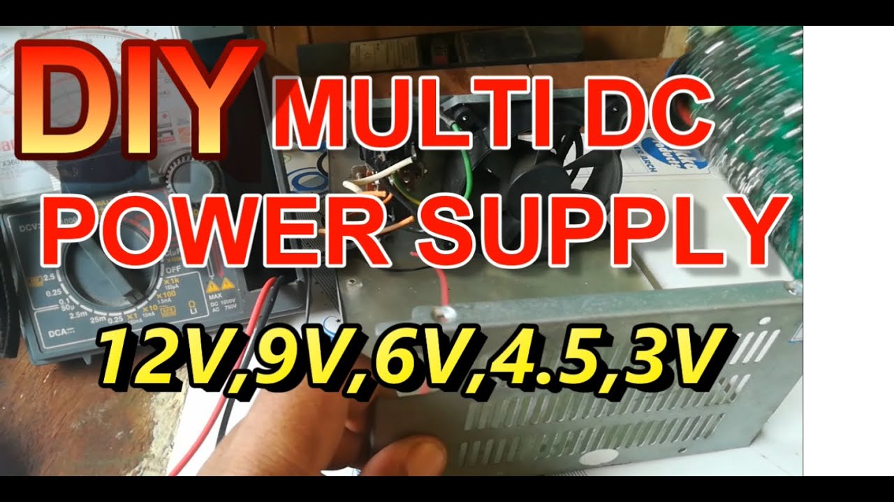DIY MULTI DC POWER SUPPLY