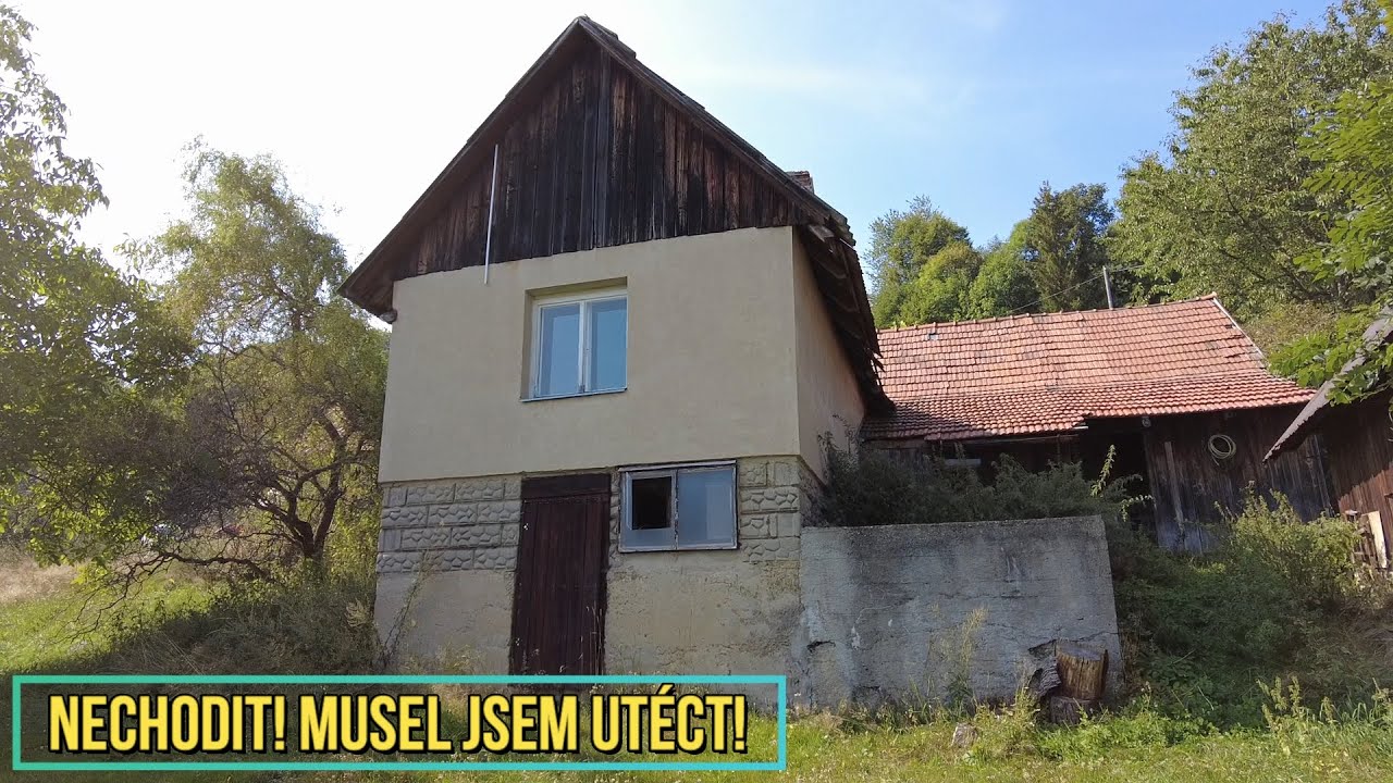Vešel jsem do cizího domu!!! Myslel jsem, že je opuštěný. VYBĚHLA NA NÁS PANÍ! MUSEL JSEM UTÉCT!!!