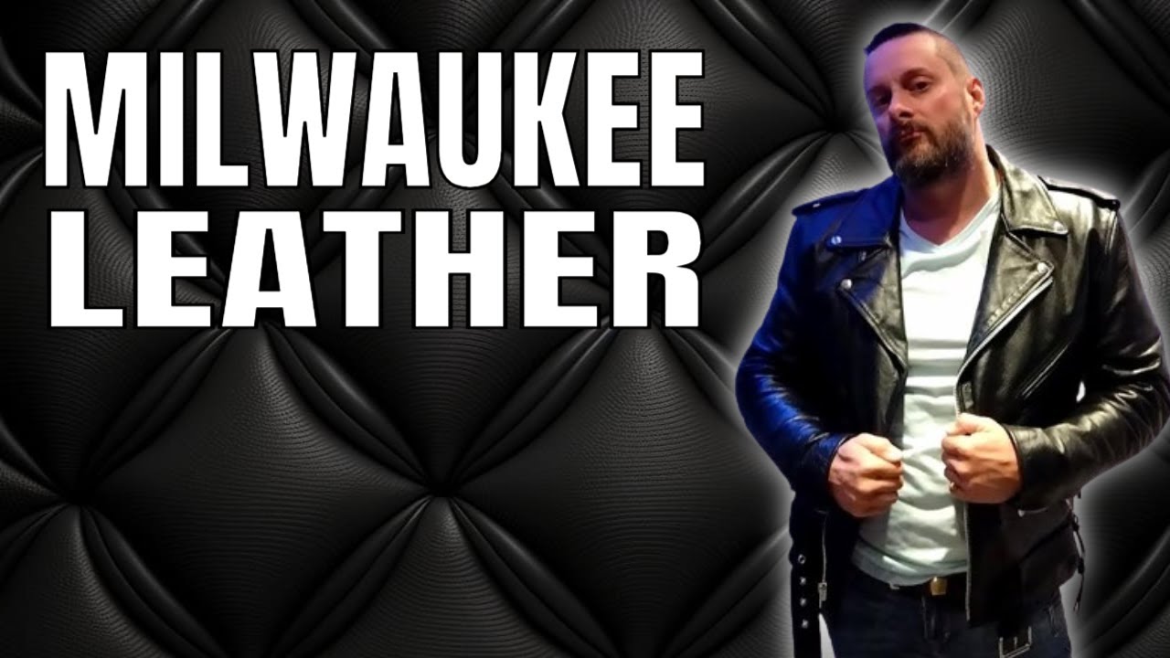 Обзор черной кожаной куртки для мужчин | Куртка Milwaukee Leathers