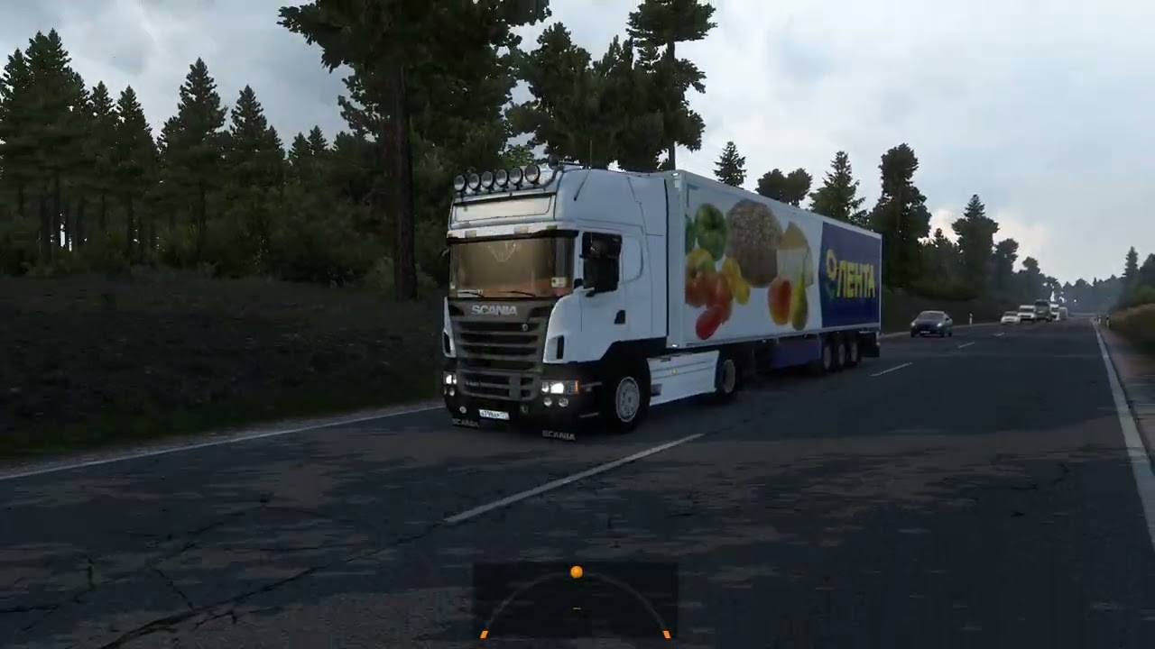 Euro Truck Simulator 2 | Красуемся видами Карелии по пути в Пряжу на красивом Шведе