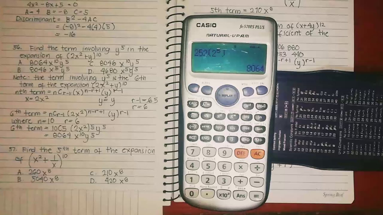 #57 NTH TERM OF BINOMIAL Expansion ENGINEERING REVIEW /