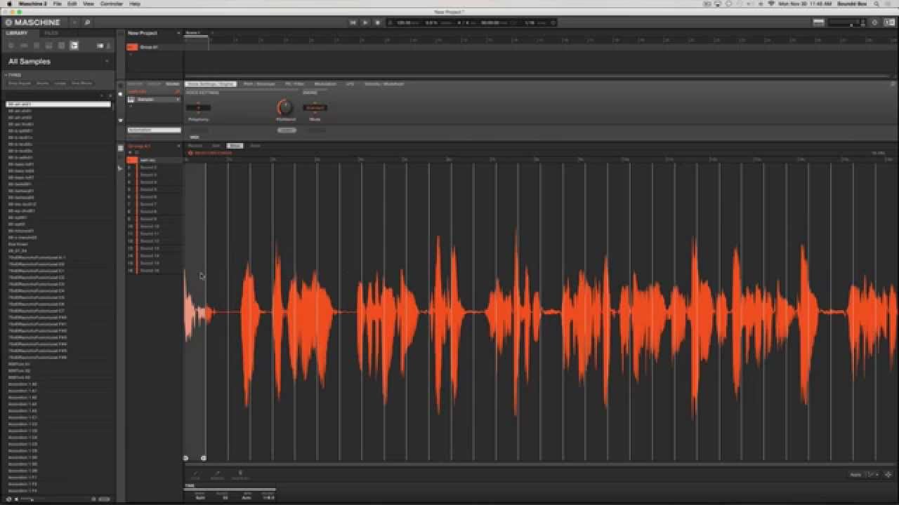 Sampling Audio In Maschine