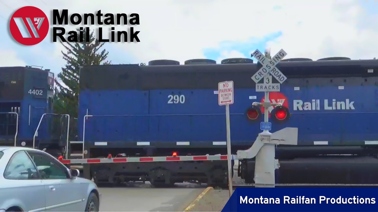 5th Street Railroad Crossing in Livingston, Montana. Video N&deg;4