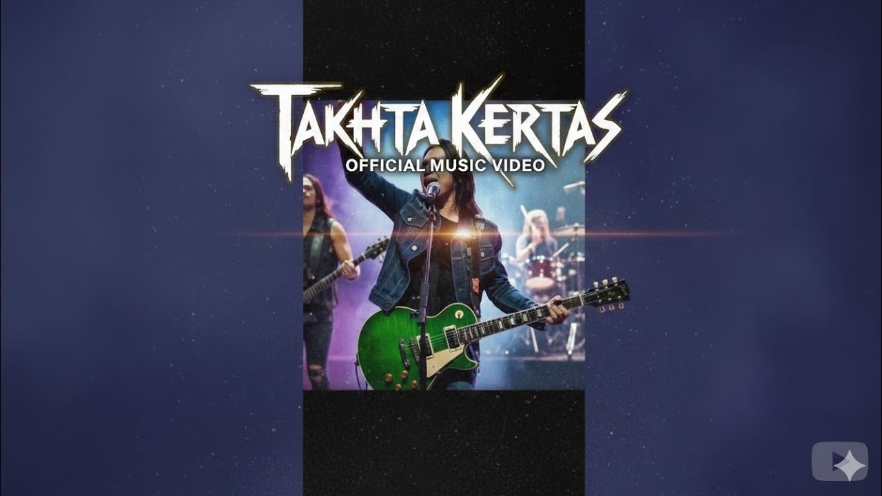 Lagu ini bergenre progressive hard rock dan bertajuk 'Takhta Kertas