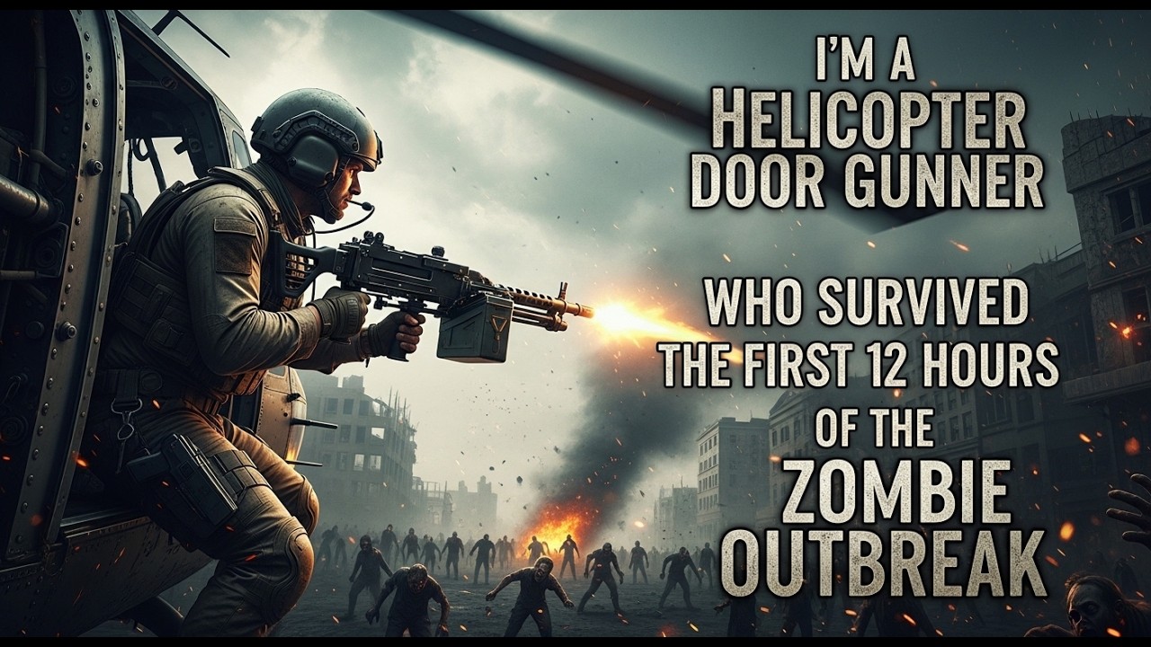 I’m a Helicopter Door Gunner Who Survived The First 12 Hours Of The Zombie Outbreak