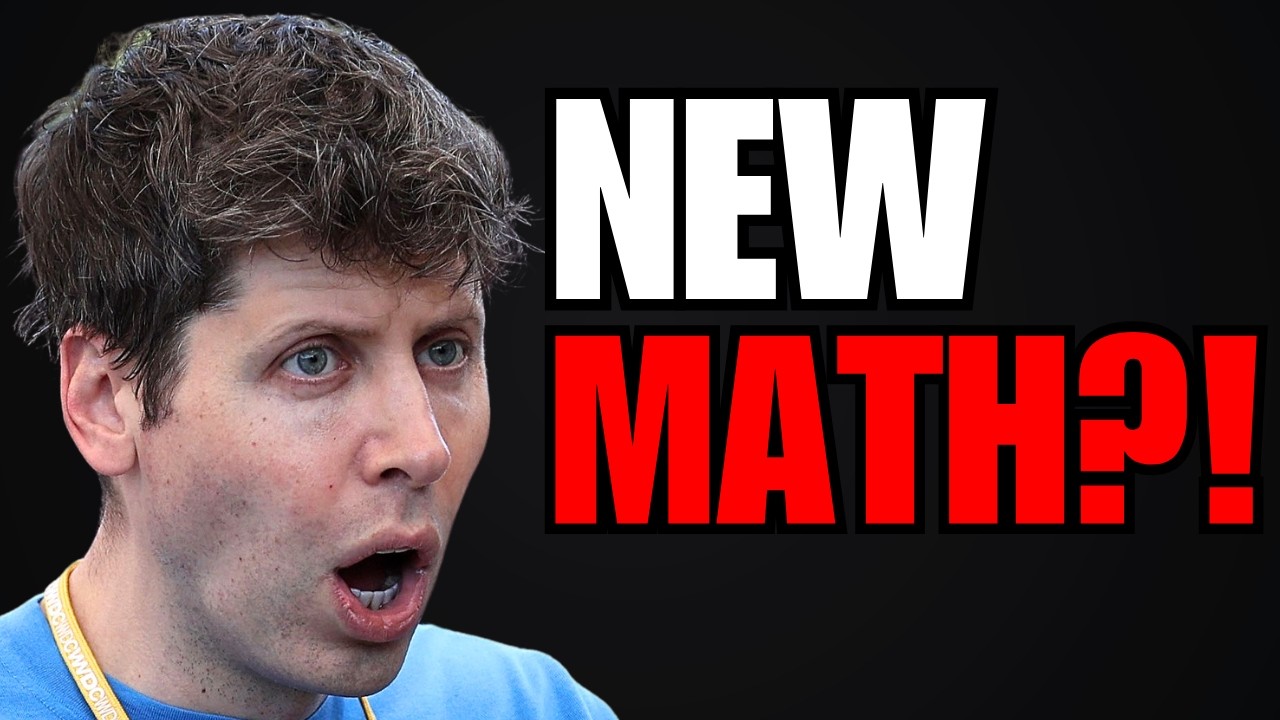 GPT-5 Just Did the IMPOSSIBLE: Invented NEW MATH?!