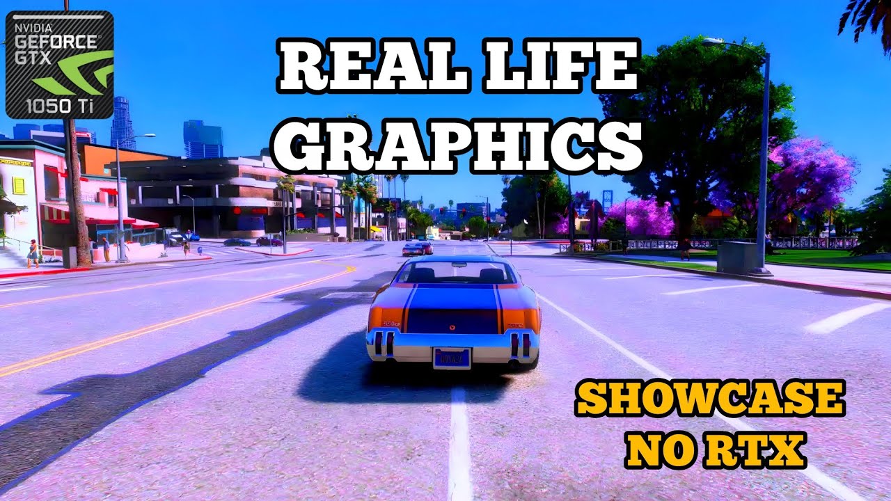 GTA 5 Ultra Realistic Graphics 🔥 No RTX | GTX 1050 Ti Showcase