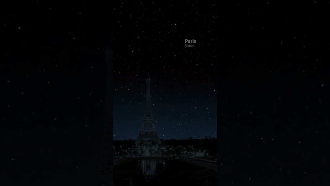 Представьте себе ночное небо без светового загрязнения