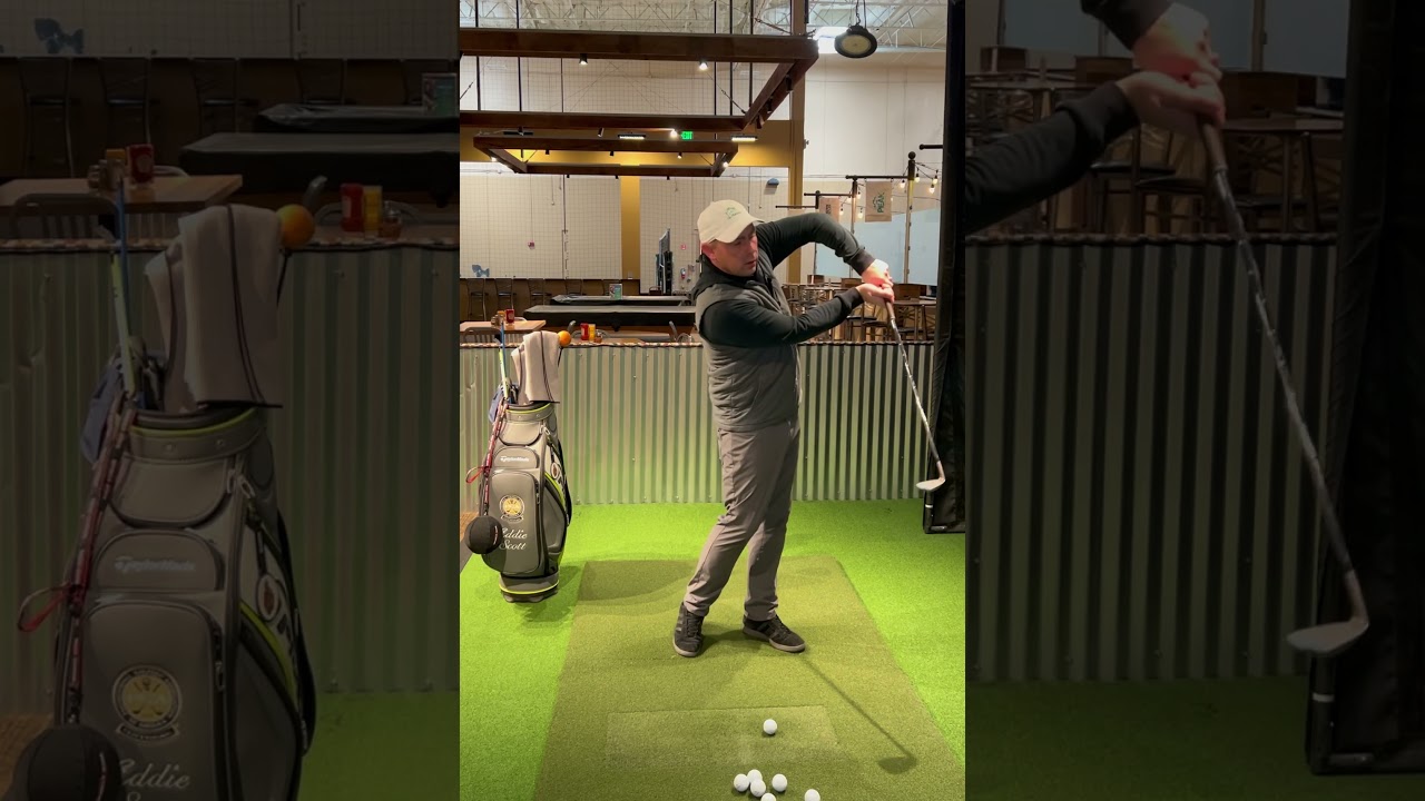 Tour Striker Smart ball to fix your flying right elbow and chicken wing swing characteristics