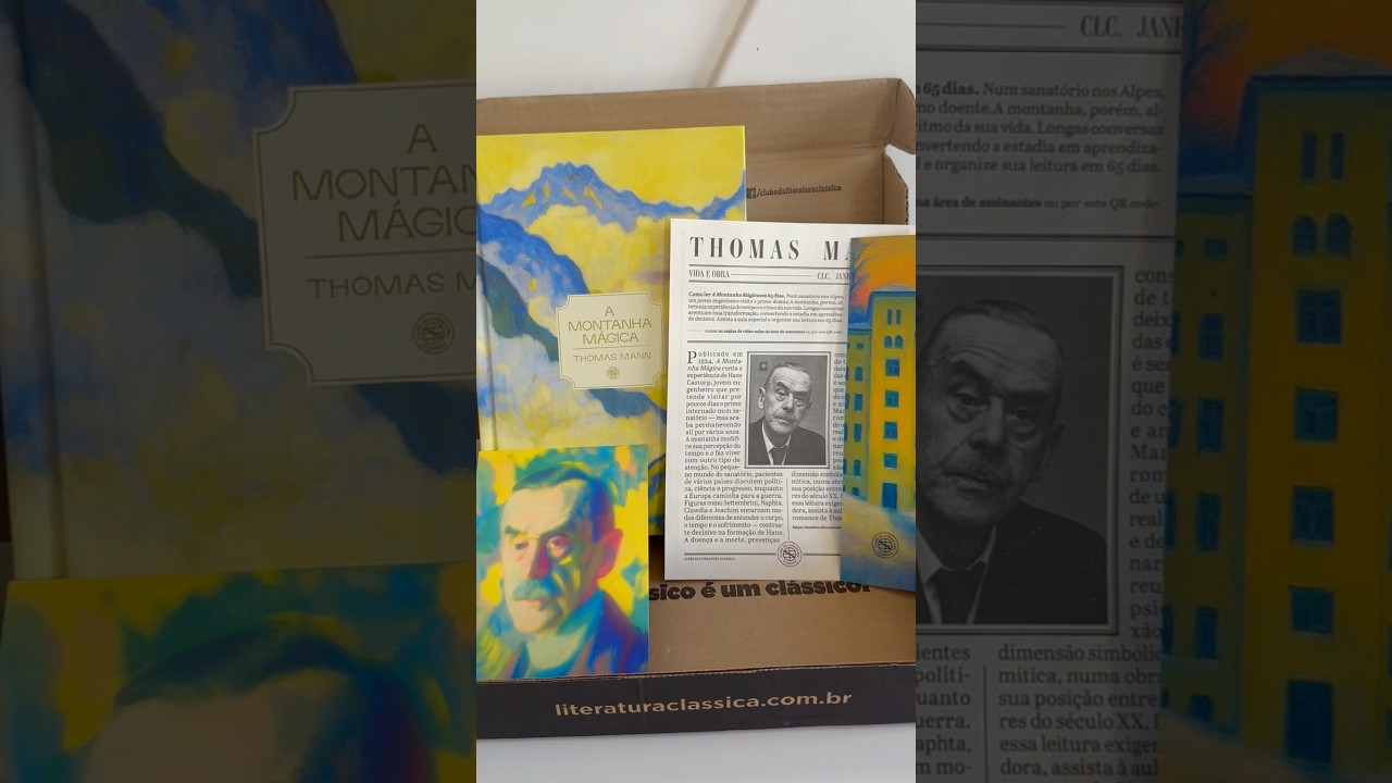 A montanha magica- Thomas Mann - Edição de janeiro 2026 Clube de literatura clássica