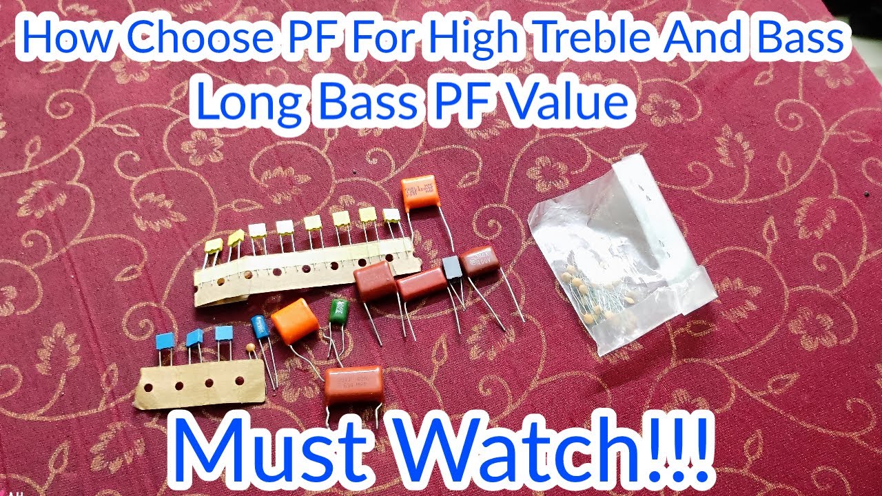 How To Select PF for #longbass | How to calculate PF values | High Treble High Bassl @Fa Audio's