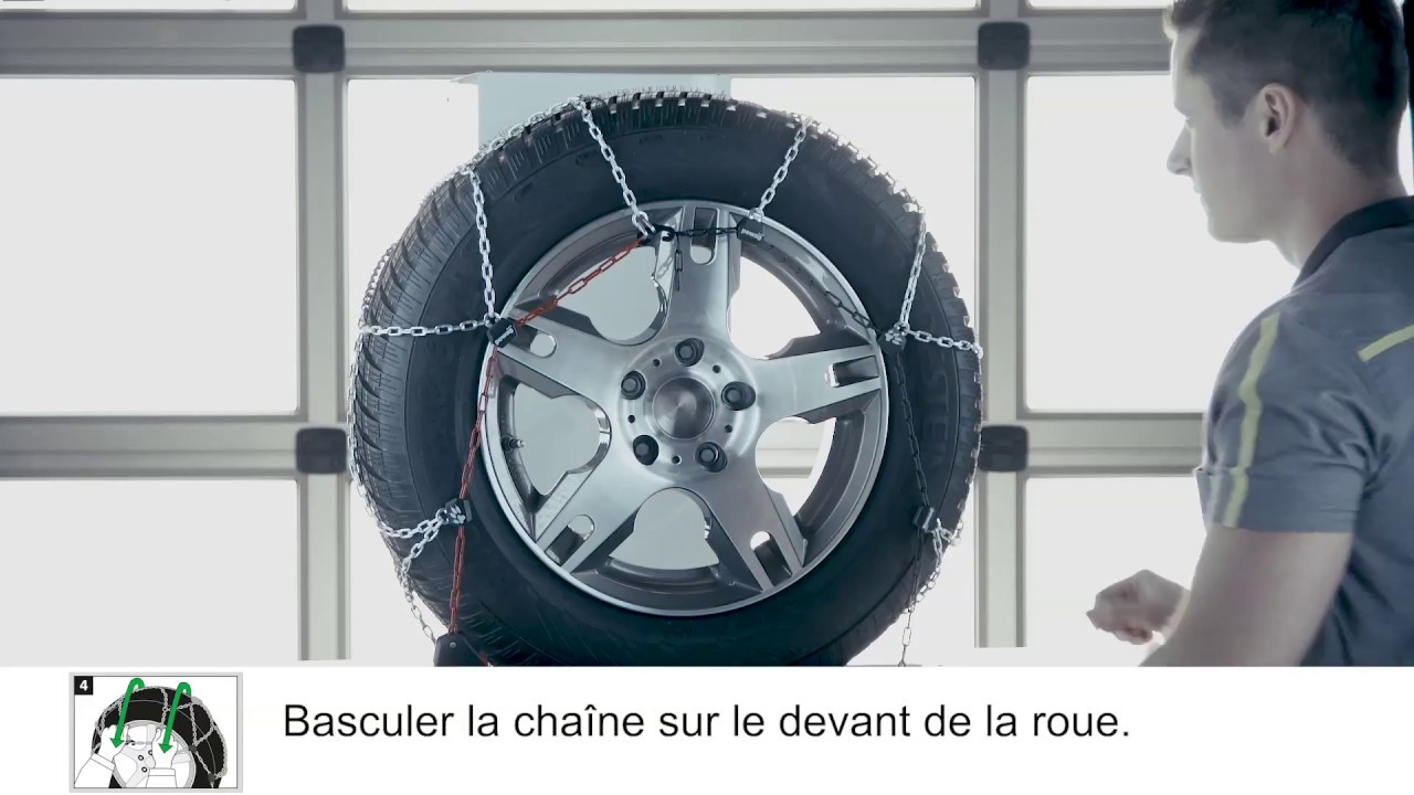 FEU VERT tutoriel chaînes pneus neige modèle premium 2017 (934)