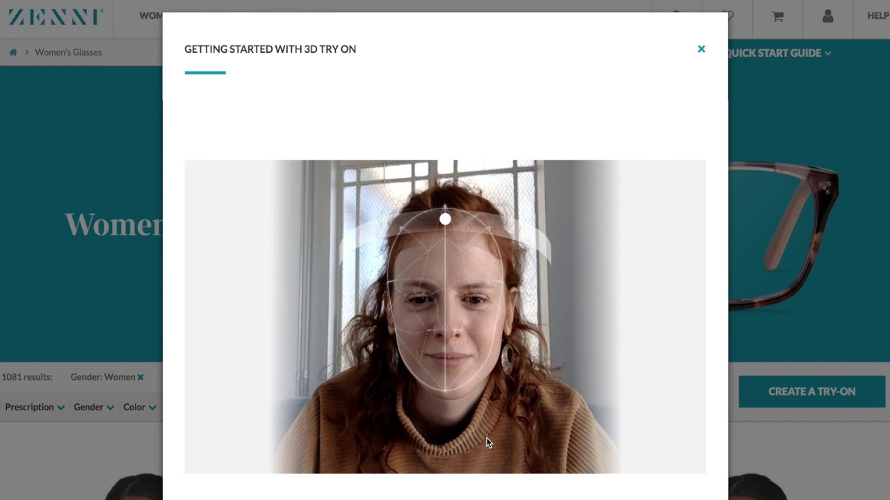 How To Use Zenni's Virtual Try-On Feature 2020!