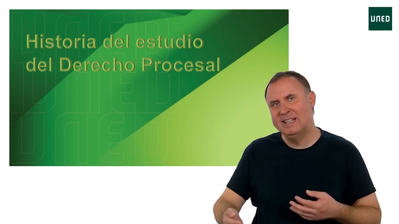 3. Historia del estudio del Derecho Procesal