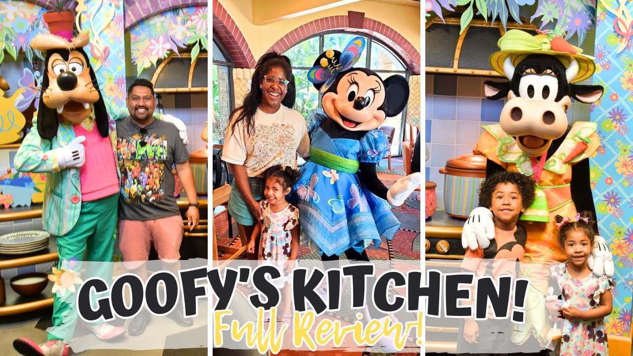 Goofy's Kitchen Character Breakfast 2024 Full Review - Is it Worth It?