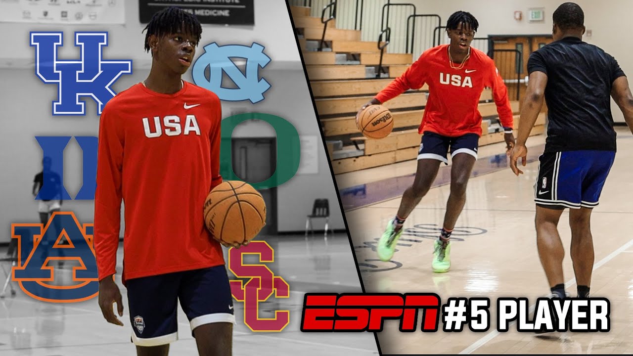 Meet ESPN 5th Ranked Junior in The COUNTRY!! Exclusive Workout w/ 5-Star Forward Caleb Wilson