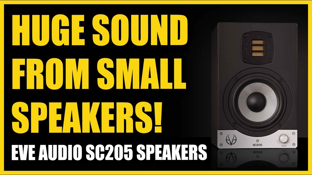 HUGE Sound From SMALL Speakers! EVE Audio SC205 Speakers