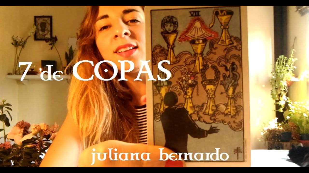 7 DE COPAS, NO TAROT