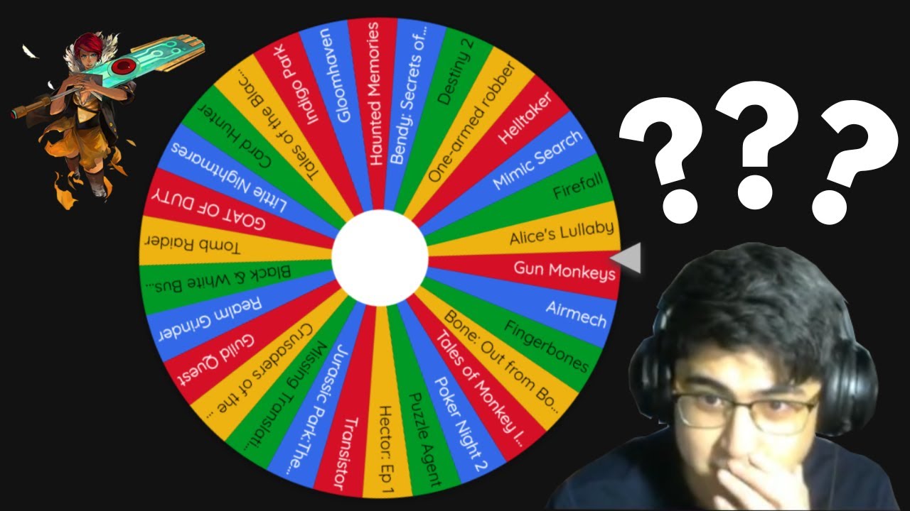 Wheel of Unplayed Games (First Time Playing: Transistor - Part 1)