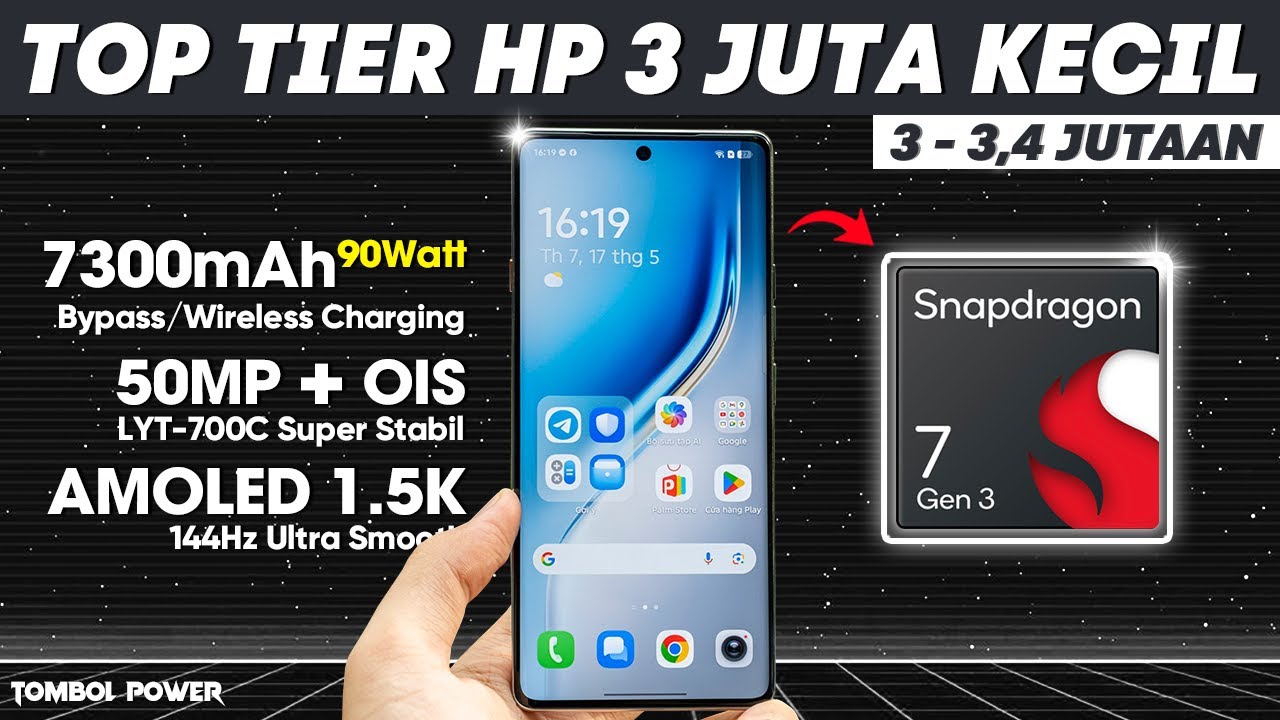 IQOO Mendominasi? 7 TOP TIER HP 3 JUTAAN KECIL DI AKHIR 2025!