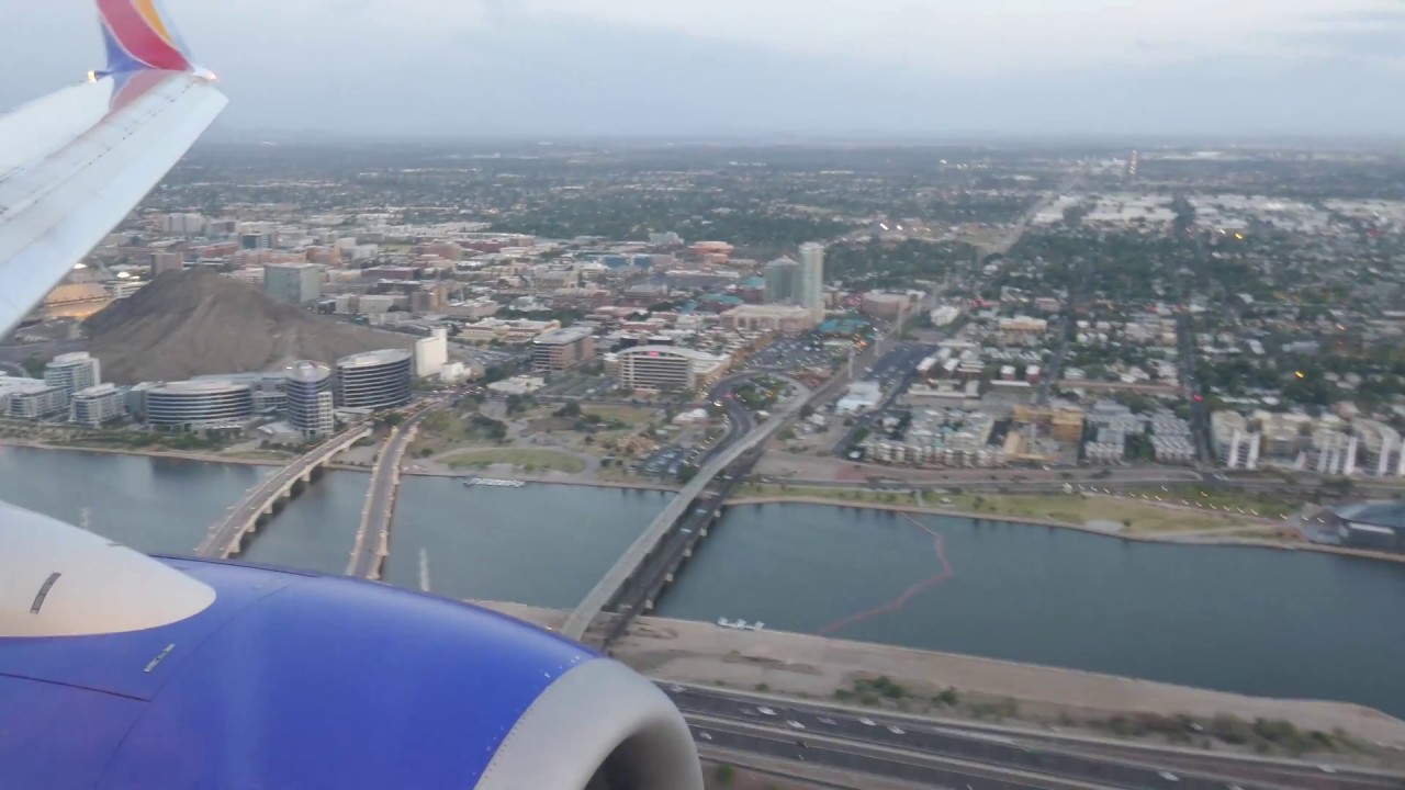Southwest Airlines WN2064 | Pittsburgh to Phoenix | B737-700 | 05/07/17 | 4K