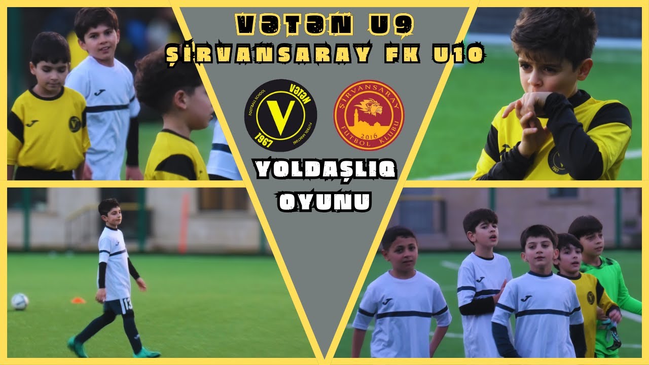 Vətən U-9 - Şirvansaray FK U-10 /🤝/ ( Yoldaşlıq oyunu )