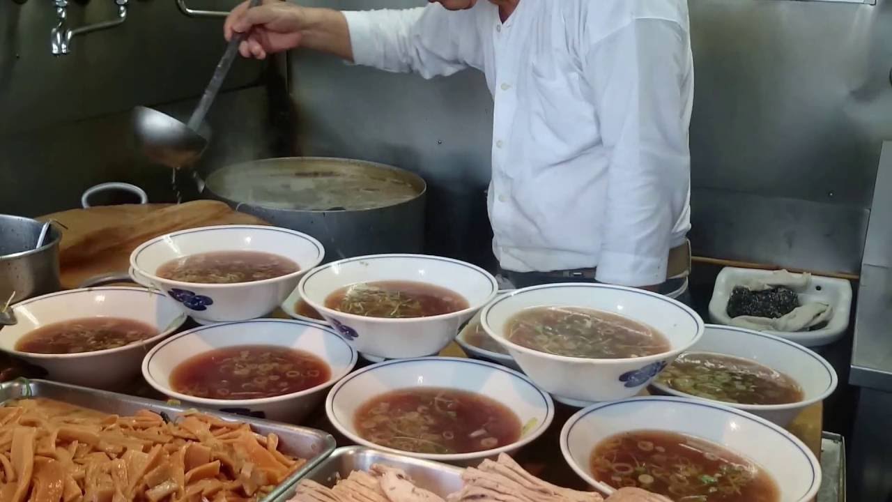 築地 ラーメン井上　ラーメンができるまでを最初から最後までお見せします！