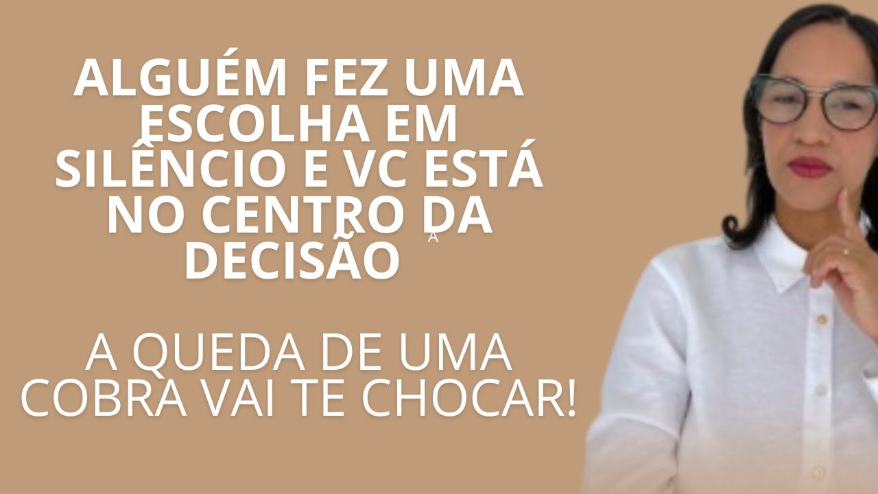 AO VIVO: Alguém fez uma escolha em silêncio. A queda da cobra vai te chocar!
