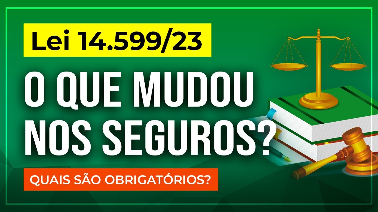 Lei 14.599/23 - RC-DC e RC-V, Os novos seguros obrigat&oacute;rios.