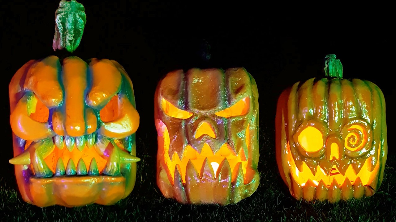 How To not Make Large Jack-O-Lanterns