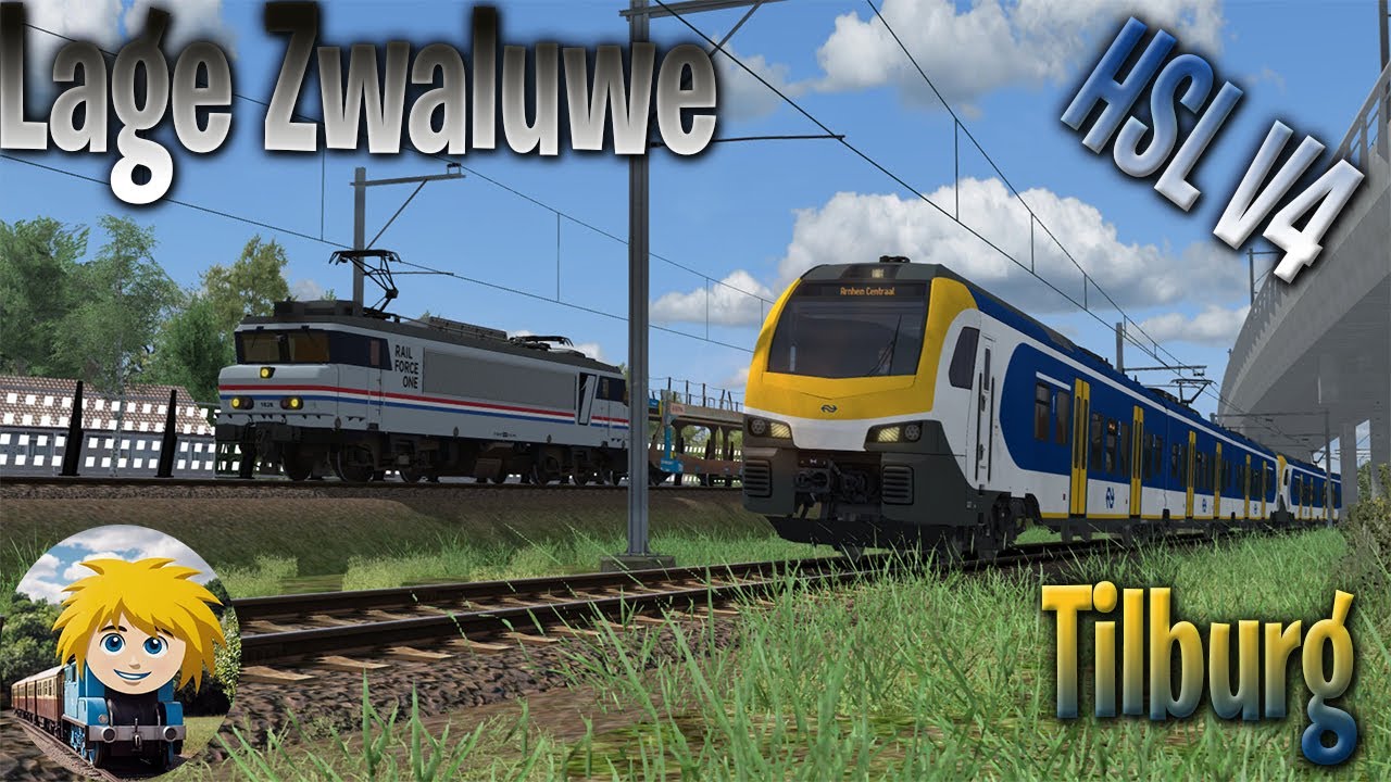 Met Flirt over de NIEUWE HSL4 ROUTE!! - Train Sim Classic 2024