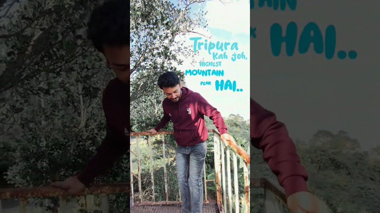 Exploring Tripura's Highest Mountain Peak | Jampui Hills Tripura 🏔️