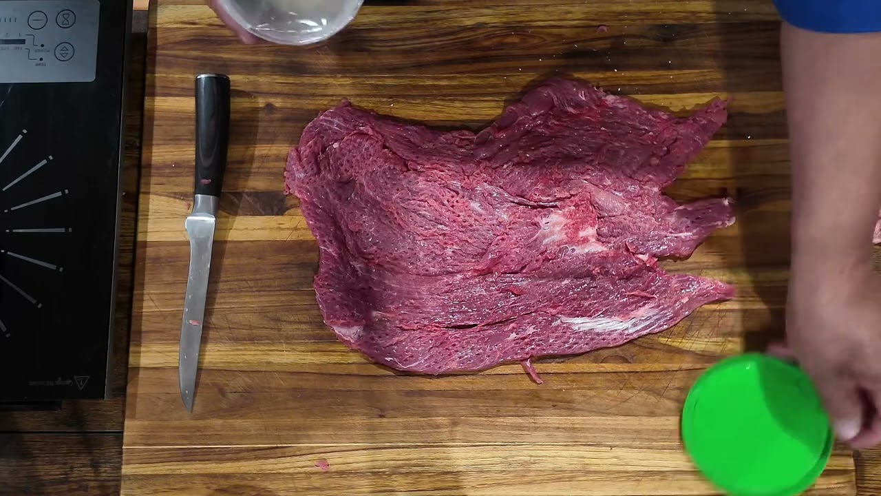 Stuffed Smoked Flank Steak