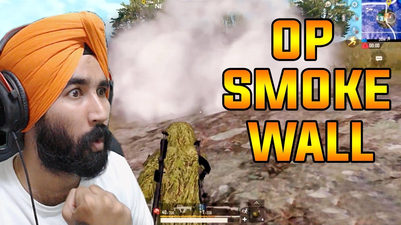 OP SMOKE WALL || PUBG MOBILE HIGHLIGHTS
